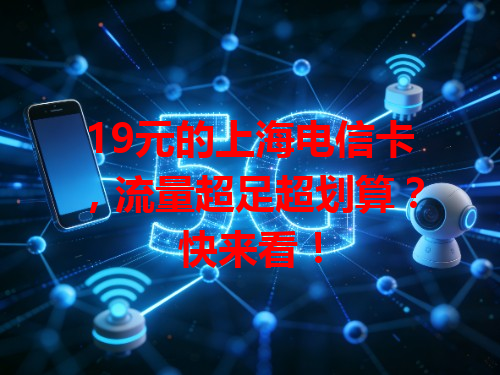 19元的上海电信卡，流量超足超划算？快来看！