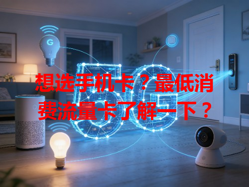 想选手机卡？最低消费流量卡了解一下？
