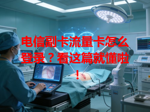 电信副卡流量卡怎么登录？看这篇就懂啦！