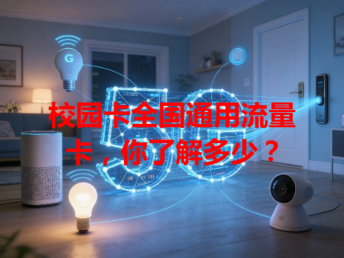 校园卡全国通用流量卡，你了解多少？