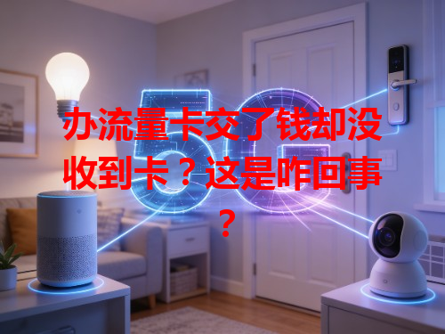 办流量卡交了钱却没收到卡？这是咋回事？