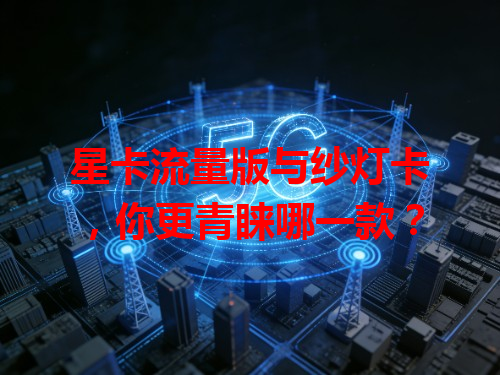星卡流量版与纱灯卡，你更青睐哪一款？