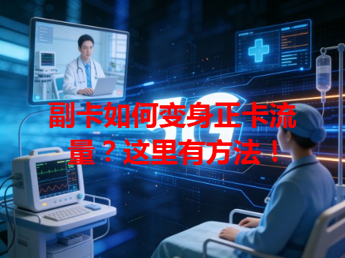 副卡如何变身正卡流量？这里有方法！