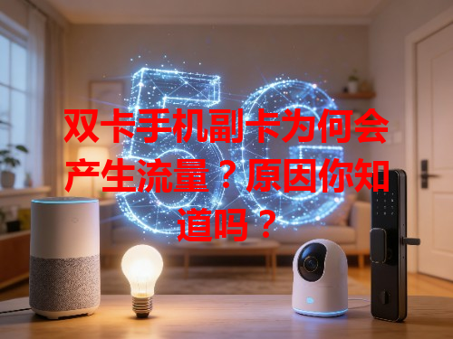 双卡手机副卡为何会产生流量？原因你知道吗？