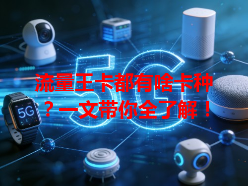 流量王卡都有啥卡种？一文带你全了解！