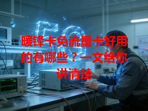 暖锋卡免流量卡好用的有哪些？一文给你讲清楚