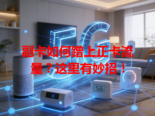 副卡如何蹭上正卡流量？这里有妙招！