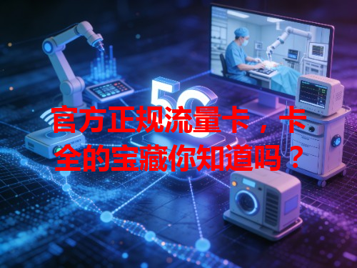 官方正规流量卡，卡全的宝藏你知道吗？