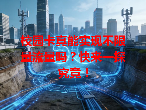 校园卡真能实现不限量流量吗？快来一探究竟！