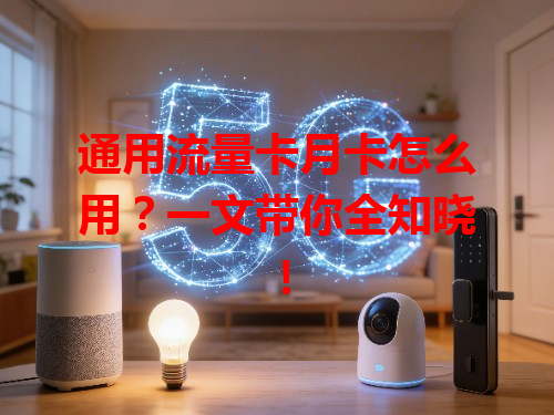 通用流量卡月卡怎么用？一文带你全知晓！