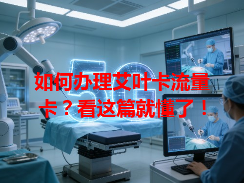 如何办理艾叶卡流量卡？看这篇就懂了！