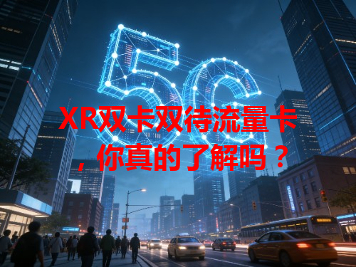 XR双卡双待流量卡，你真的了解吗？