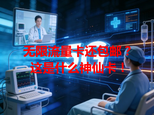 无限流量卡还包邮？这是什么神仙卡！