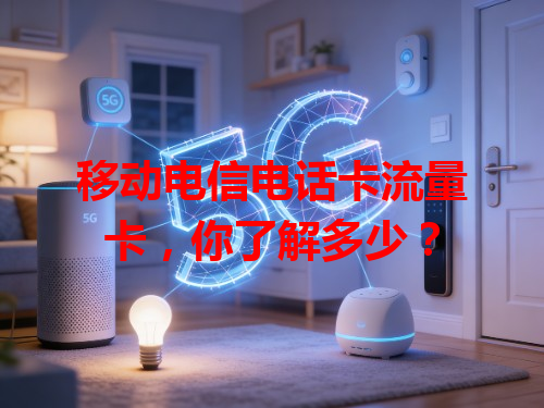 移动电信电话卡流量卡，你了解多少？