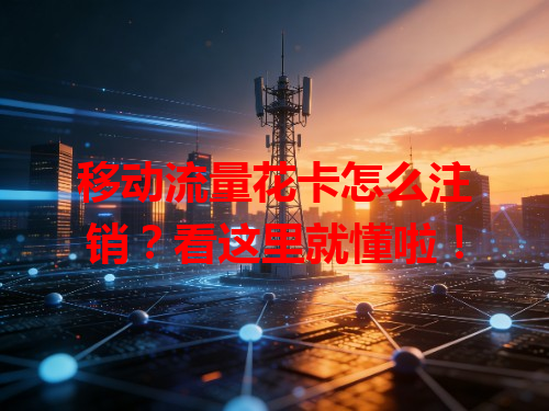 移动流量花卡怎么注销？看这里就懂啦！