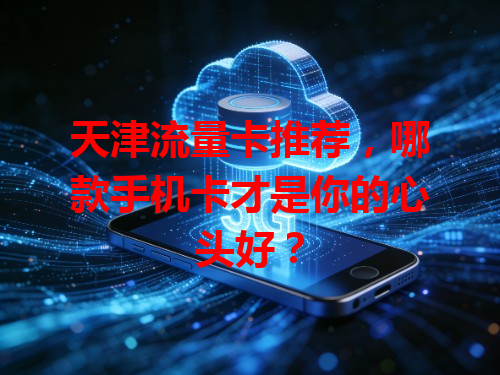 天津流量卡推荐，哪款手机卡才是你的心头好？