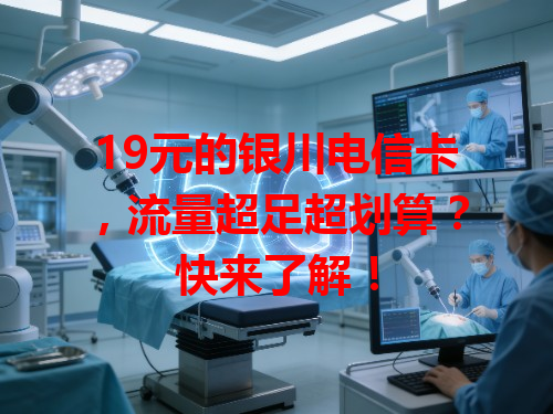 19元的银川电信卡，流量超足超划算？快来了解！