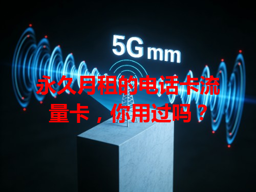 永久月租的电话卡流量卡，你用过吗？