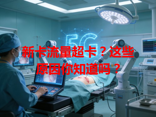 新卡流量超卡？这些原因你知道吗？