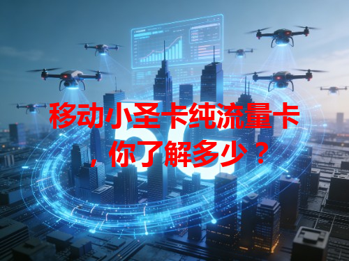 移动小圣卡纯流量卡，你了解多少？