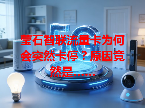 莹石智联流量卡为何会突然卡停？原因竟然是……