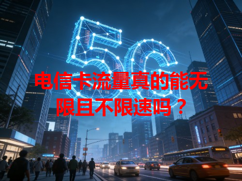 电信卡流量真的能无限且不限速吗？