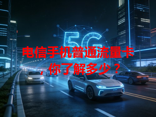 电信手机普通流量卡，你了解多少？
