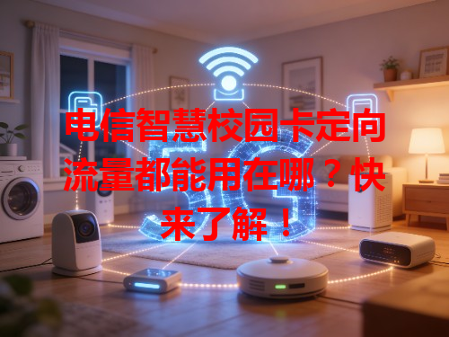 电信智慧校园卡定向流量都能用在哪？快来了解！