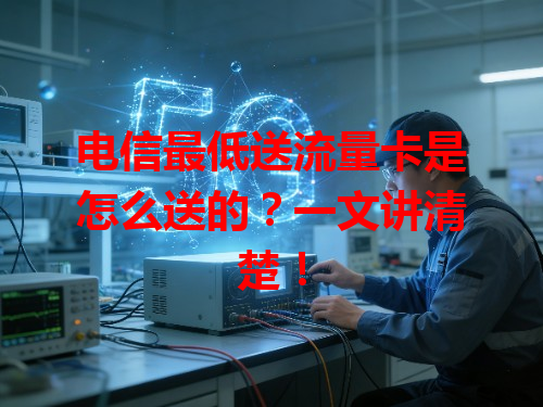 电信最低送流量卡是怎么送的？一文讲清楚！