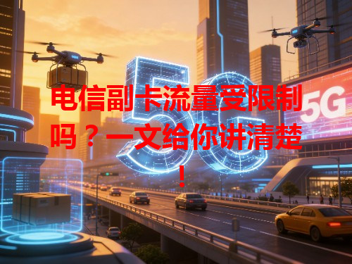 电信副卡流量受限制吗？一文给你讲清楚！