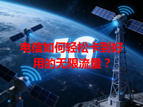 电信如何轻松卡到好用的无限流量？