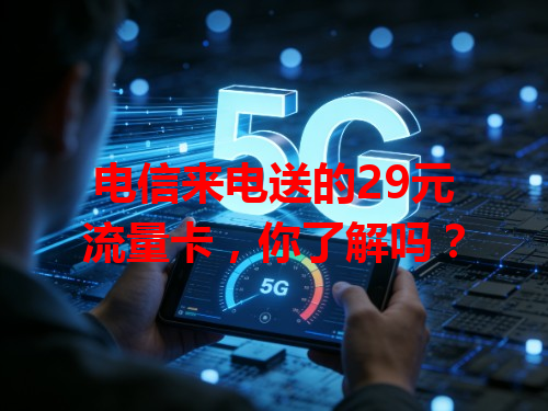 电信来电送的29元流量卡，你了解吗？