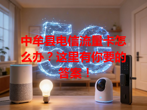 中牟县电信流量卡怎么办？这里有你要的答案！