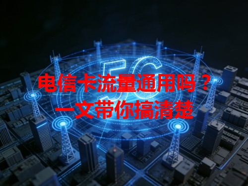 电信卡流量通用吗？一文带你搞清楚