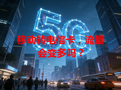 移动转电信卡，流量会变多吗？