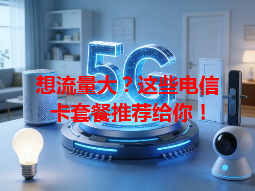 想流量大？这些电信卡套餐推荐给你！