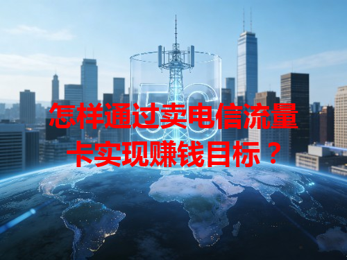 怎样通过卖电信流量卡实现赚钱目标？