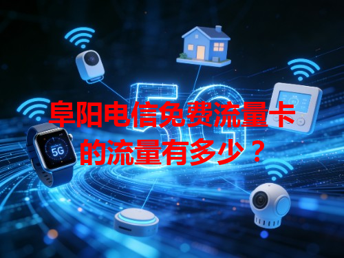 阜阳电信免费流量卡的流量有多少？