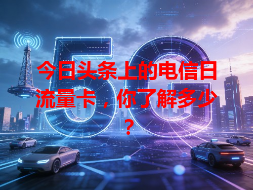 今日头条上的电信日流量卡，你了解多少？