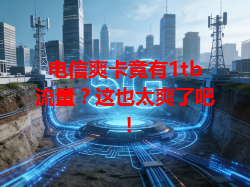 电信爽卡竟有1tb流量？这也太爽了吧！