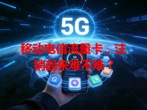 移动电信流量卡，注销起来难不难？