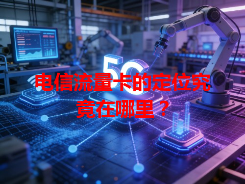 电信流量卡的定位究竟在哪里？