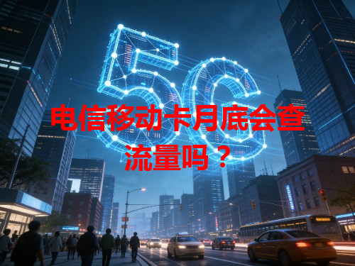 电信移动卡月底会查流量吗？