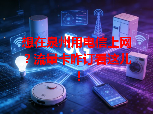 想在泉州用电信上网？流量卡咋订看这儿！