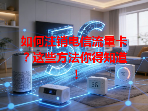 如何注销电信流量卡？这些方法你得知道！
