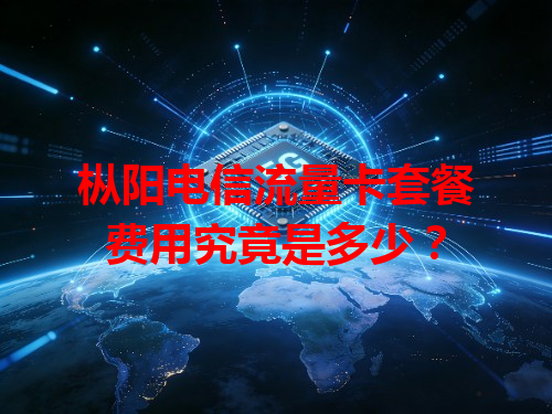 枞阳电信流量卡套餐费用究竟是多少？