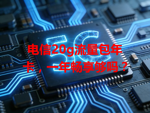 电信20g流量包年卡，一年畅享够吗？