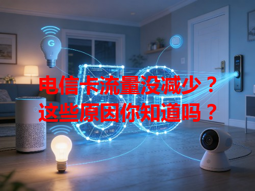 电信卡流量没减少？这些原因你知道吗？