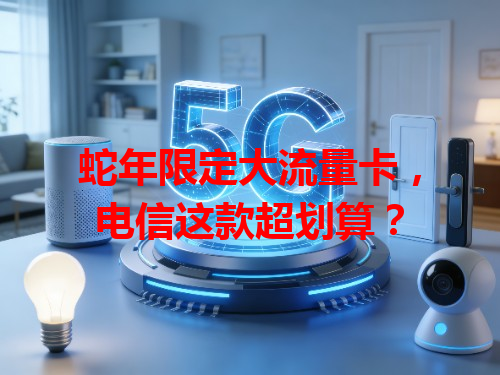 蛇年限定大流量卡，电信这款超划算？