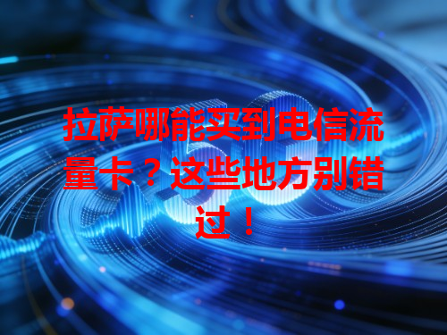 拉萨哪能买到电信流量卡？这些地方别错过！
